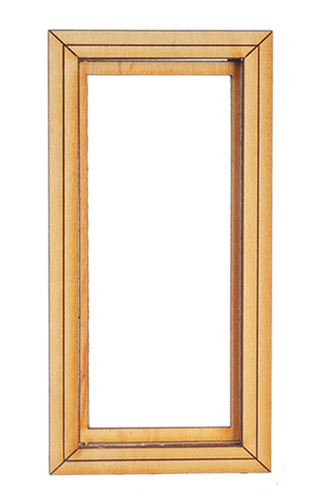 OakridgeStores.com | ALESSIO - ALE - Casement Working Window, Single Pane - 1" Scale Dollhouse Miniature - 403CW