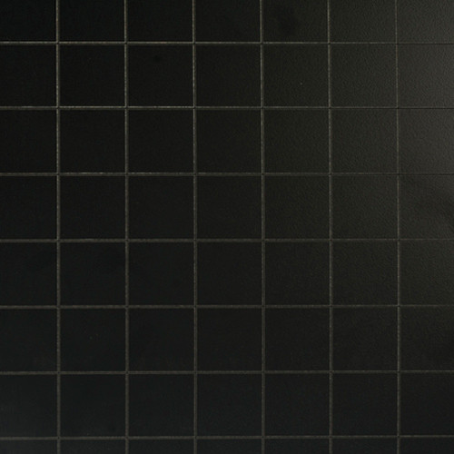 OakridgeStores.com | ALESSIO - Black Formica Floor - 1 inch Squares - 1" Scale Dollhouse Miniature Flooring - FORM015