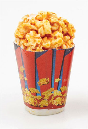 OakridgeStores.com | Artisan Creations - Popcorn Box, Red - 1" Scale Dollhouse Miniature - 330