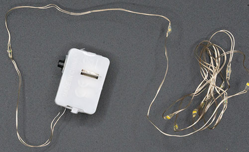 OakridgeStores.com | Artisan Creations - Waterproof Battery LED Fairy String Lights, Warm White, 3 Speed, 78.74 in - for All Scales Dollhouse Miniature - 414