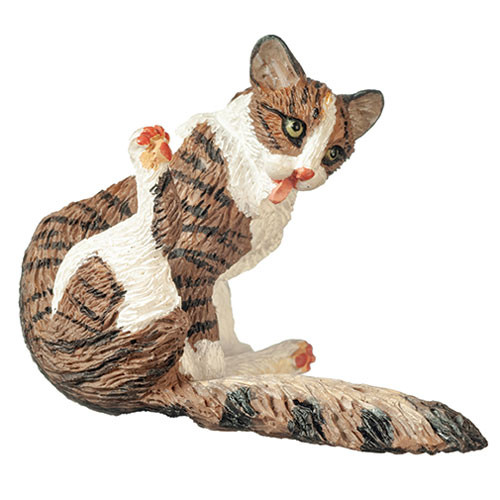 OakridgeStores.com | Aztec - Cat - 1" Scale Dollhouse Miniature Figure - A6006