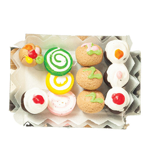 OakridgeStores.com | Aztec - Cookies on Sheet - 1" Scale Dollhouse Miniature Food - A9944