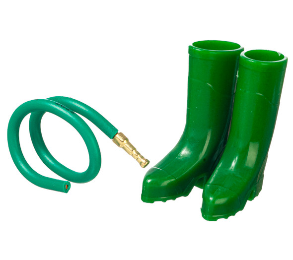 OakridgeStores.com | Aztec - Garden Boots and Hose - 1:12 Scale Dollhouse Miniature - A9953
