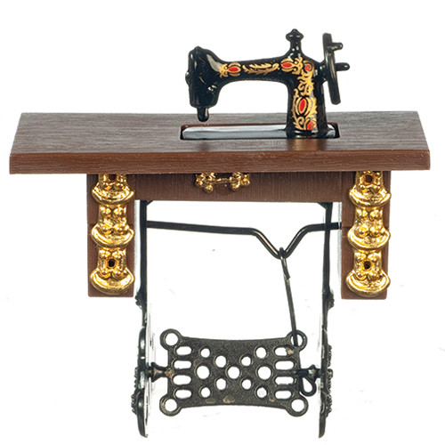 OakridgeStores.com | Aztec - Sewing Machine - Plastic - 1:12 Scale Dollhouse Miniature - B0163