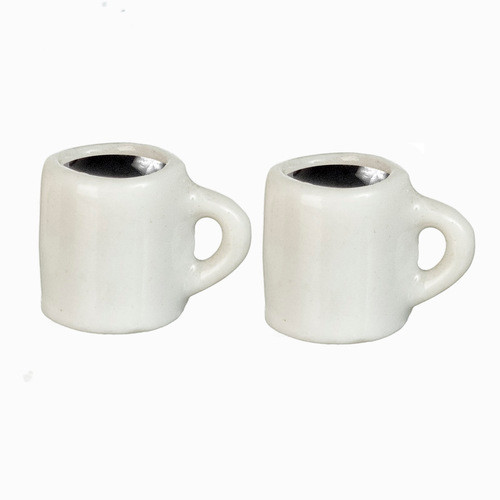 OakridgeStores.com | Aztec - Mugs of Coffee - 2 Pack - 1:12 Scale Dollhouse Miniature Beverage - B0267