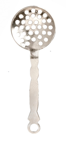 OakridgeStores.com | Aztec - Strainer, Aluminum - 1" Scale Dollhouse Miniature Cookware - B0340
