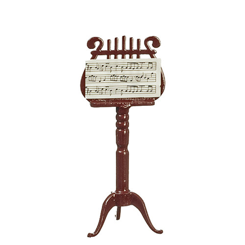 OakridgeStores.com | Aztec - Music Stand - Musical Accessory - 1:12 Scale Dollhouse Miniature - B0646
