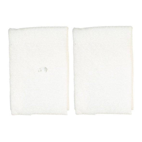 OakridgeStores.com | Aztec - White Blankets - Set of 2 - 1:12 Scale Dollhouse Miniature - B0703