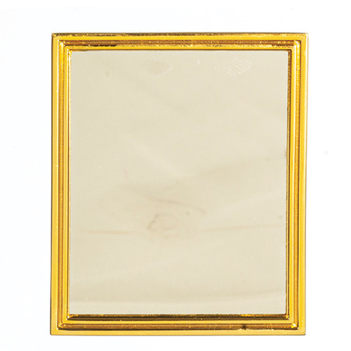 OakridgeStores.com | Aztec - Large Mirror - Gold - 1 Scale Dollhouse Miniature - B3325G