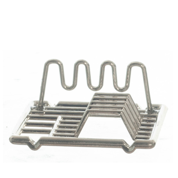 OakridgeStores.com | Aztec - Dish Drainer - Silver - 1:12 Scale Dollhouse Miniature Kitchen Accessory - B3346