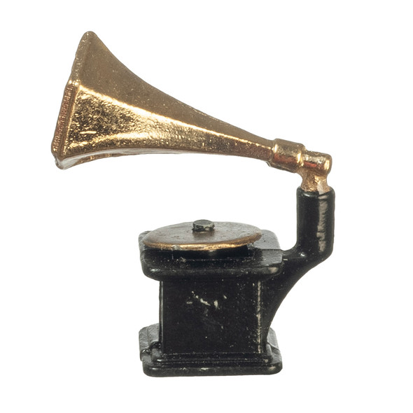 OakridgeStores.com | Aztec - Gramophone - 1 Scale Dollhouse Miniature - C1106
