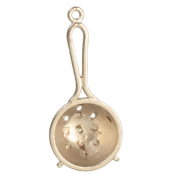 OakridgeStores.com | Aztec - Strainer - Silver - 1 Scale Dollhouse Miniature Kitchen Utensil - C1108