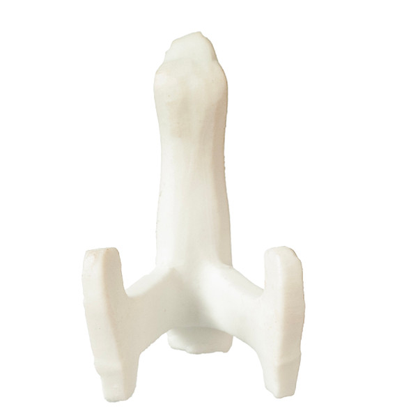 OakridgeStores.com | Aztec - Plate Holder - White - 1" Scale Dollhouse Miniature - G5960