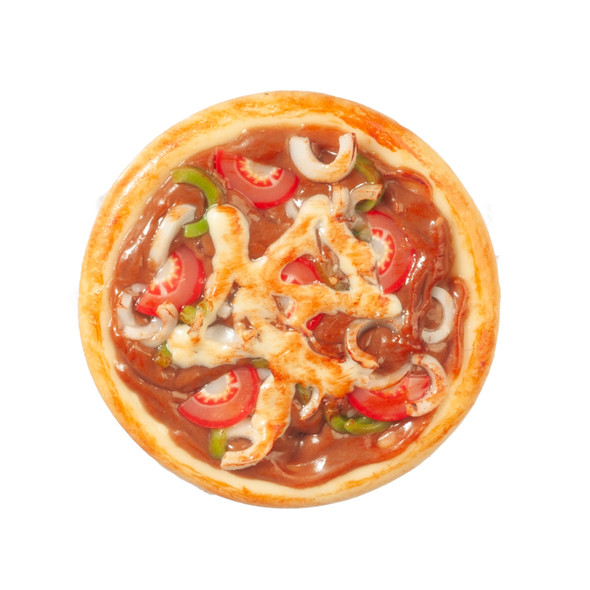 OakridgeStores.com | Aztec - Meat Lovers Pizza - 1" Scale Dollhouse Miniature Food - G6017