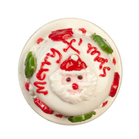 OakridgeStores.com | Aztec - Christmas Cake - 1" Scale Dollhouse Miniature Food - G6247