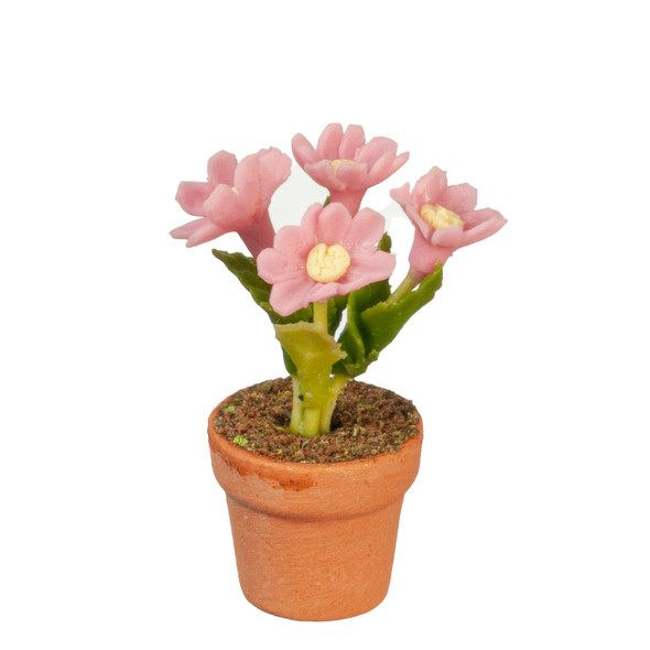 OakridgeStores.com | Aztec - Gerbera Daisy in Pot - Potted Plant - 1:12 Scale Dollhouse Miniature - G6405