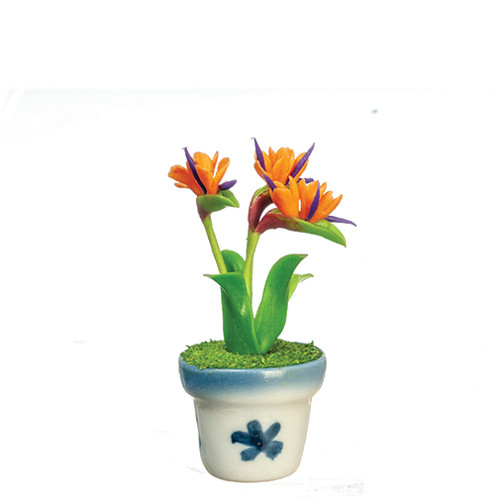 OakridgeStores.com | Aztec - Bird of Paradise Plant - 1:12 Scale Dollhouse Miniature Plant - G8501