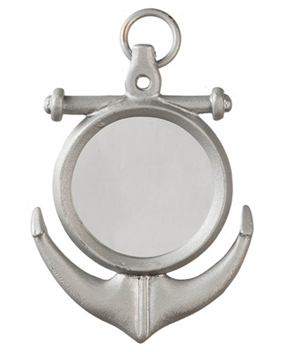 OakridgeStores.com | Aztec - Anchor Wall Mirror - 1:12 Scale Dollhouse Miniature - S1711