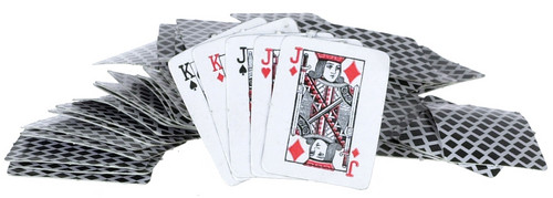 OakridgeStores.com | Aztec - 3/4 Inch Playing Cards, 52 Pieces - Toys & Games - 1" Scale Dollhouse Miniature - S8502 717425485021