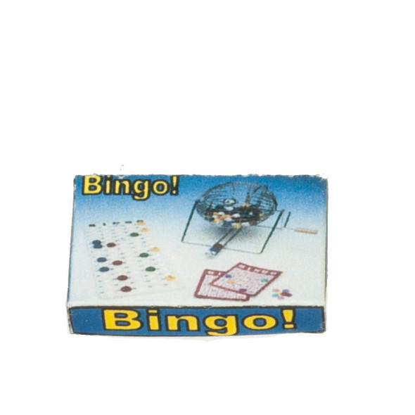 OakridgeStores.com | Aztec - Bingo Box - Toy & Game Accessory - 1" Scale Dollhouse Miniature - SH0085