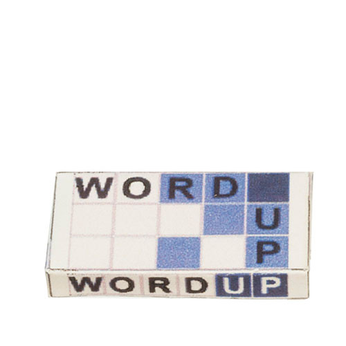 OakridgeStores.com | Aztec - Word Up Box - Toy & Game Accessory - 1" Scale Dollhouse Miniature - SH0086