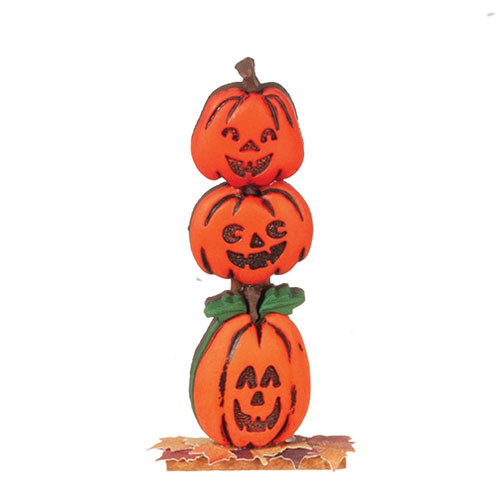 OakridgeStores.com | Aztec - Pumpkin Stack - Thanksgiving - 1:12 Scale Dollhouse Miniature - SH0105