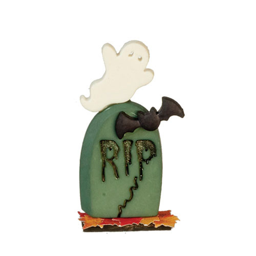 OakridgeStores.com | Aztec - RIP Tombstones - Halloween - 1:12 Scale Dollhouse Miniature - SH0107