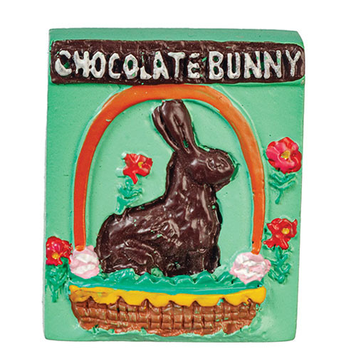 OakridgeStores.com | Aztec - Chocolate Bunny - Miniature Food, Easter - 1 Scale Dollhouse Miniature - T8533
