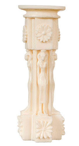 OakridgeStores.com | Aztec - Egyptian Pedestal - 1" Scale Dollhouse Miniature - TJ1010