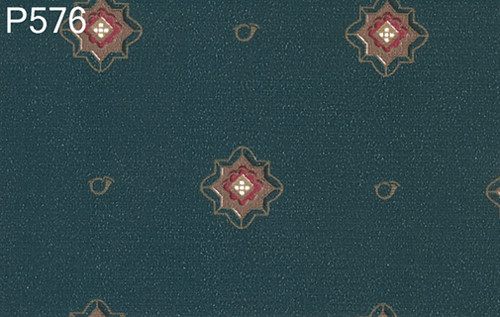 OakridgeStores.com | BH Miniatures - Prepasted Wallpaper, 3 Pieces: Hunt Club Green - 1:12 Scale Dollhouse Miniature Wallpaper - 576
