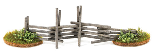 OakridgeStores.com | Creative Accents - CABL - Cedar Fence End - 1" Scale Dollhouse Miniature - 0393 783970800473