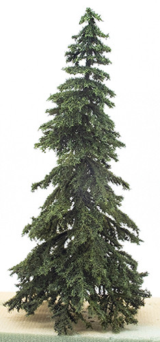 OakridgeStores.com | Creative Accents - Dollhouse Traditional Scale Appalachian Green Spruce Tree on Spike - 8 inches - 0538 783970800572
