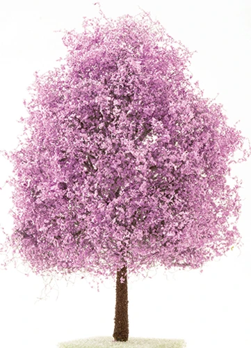 OakridgeStores.com | Creative Accents - Dollhouse Traditional (1:12) Flowering Redbud Tree on Spike - Landscaping Tree - 6 inches - 2510 783970801005