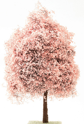 OakridgeStores.com | Creative Accents - 1:12 Scale Flowering Cherry Tree on Spike - 6 inches - Landscaping Scenery - 2531 783970801029