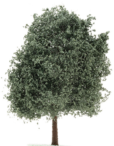 OakridgeStores.com | Creative Accents - CA - Dark Green Oak Tree on Spike, 6 inches - 1:12 Scale Dollhouse Miniature Plant - 2535 783970801067