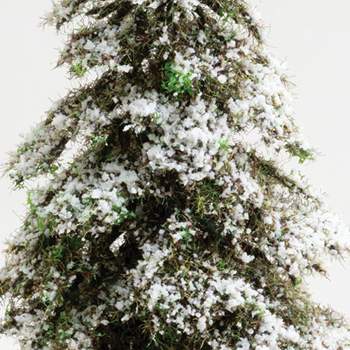 OakridgeStores.com | Creative Accents - Snow Covered Appalachian Green Spruce Tree on Spike, 8 Inches - 1:12 Scale Dollhouse Miniature - 8001 783970803313