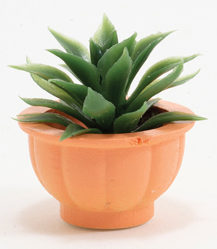 OakridgeStores.com | Creative Accents - Plant in Terra Cotta Pot - Potted Plant - 1:12 Scale Dollhouse Miniature - PP7 783970803221