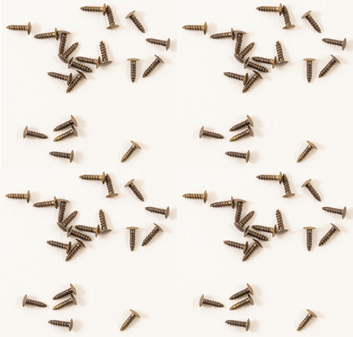 OakridgeStores.com | Classics Dollhouse - Mini Nails - 3/32 Inch, Oil Rubbed Bronze, 100/Pk - 1" Scale Dollhouse Miniature Hardware - 05670 731851056709