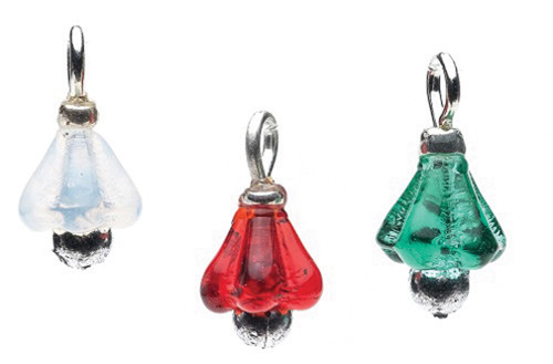 OakridgeStores.com | Creative Little Details - Christmas Bell Ornament, Pkg. 3 - Holiday Bell Ornaments Set - 1:12 Scale Dollhouse Miniature - 2146