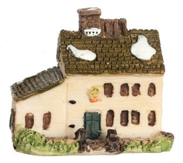 OakridgeStores.com | Falcon Miniatures - Manor - 1:12 Scale Dollhouse Miniature - A4188