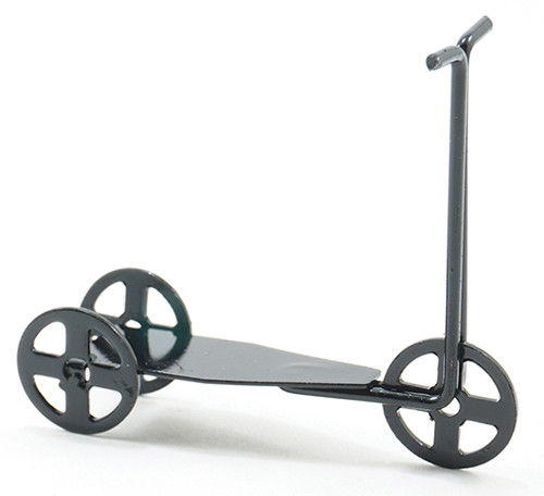 OakridgeStores.com | International Miniatures - Scooter - Black - 1:12 Scale Dollhouse Miniature - 65654 731851656541
