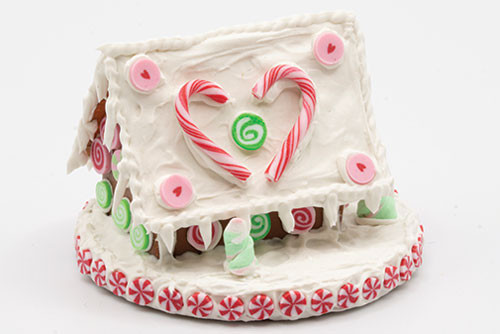 OakridgeStores.com | LA Artisan Miniatures - Large Gingerbread House - 1" Scale Dollhouse Miniature Food - 111