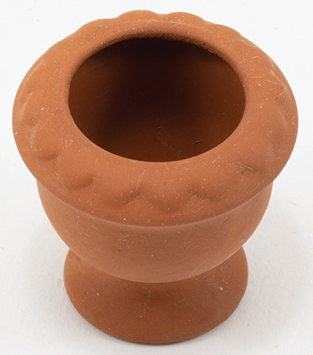 OakridgeStores.com | New Creations - Large Clay Pot Urn - Garden Planter - 1 Scale Dollhouse Miniature - RVX01-3