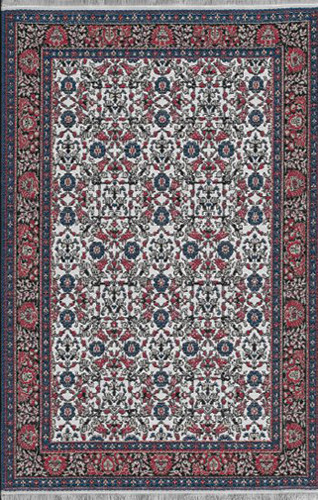 OakridgeStores.com | New Creations - Turkish Woven Rug, 9.5 x 5.5 Inches - 1:12 Scale Dollhouse Miniature - SK042-01