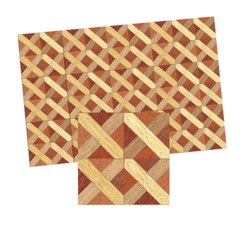 OakridgeStores.com | World Miniatures - Faux Parquet Flooring - 1:12 Scale Dollhouse Miniature Flooring - 34603