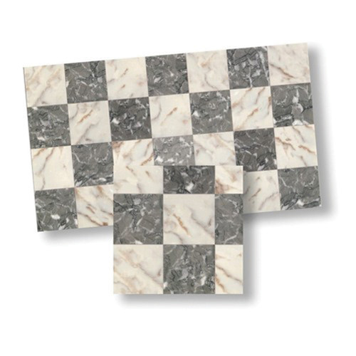 OakridgeStores.com | World Miniatures - Faux Marble Tile - Flooring Tile Sheet - 1" Scale Dollhouse Miniature Flooring - 34732