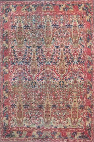 OakridgeStores.com | What's Next - Rahver Kirman Tree Rug - 1:12 Scale Dollhouse Miniature - 1147