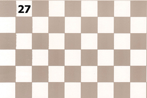 OakridgeStores.com | What's Next - Tile Floor: Taupe & White, 1/2 Inch Square - 9 x 12 Sheet - 1:12 Scale Miniature - 27