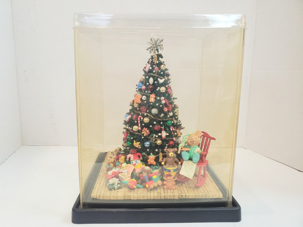 RESALE SHOP - VTG Handmade 1:12 Christmas Tree - BABE-CHRISTMASTREE-NS5767