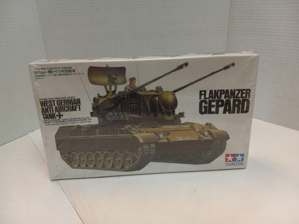 RESALE SHOP - Tamiya 1/35 Flakpanzer Gepard- German Anti-Air Tank Eduard Photoetch Included - JIMI-35099-NS5730